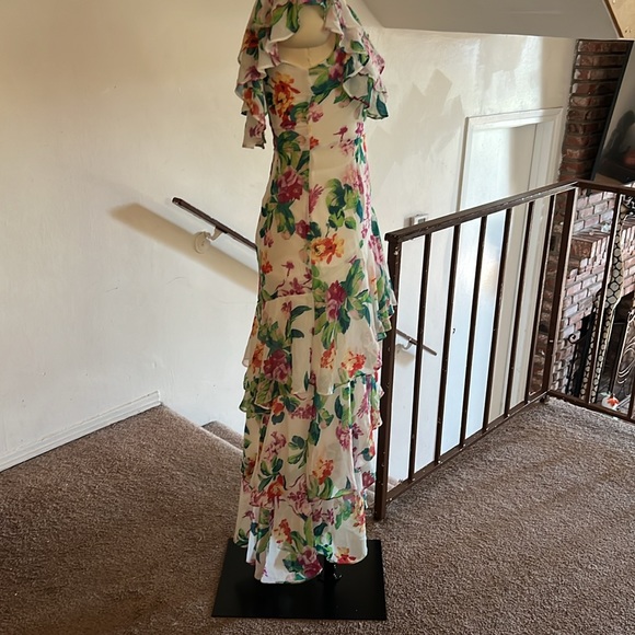 summer dress with ruffles - Picture 2 of 7